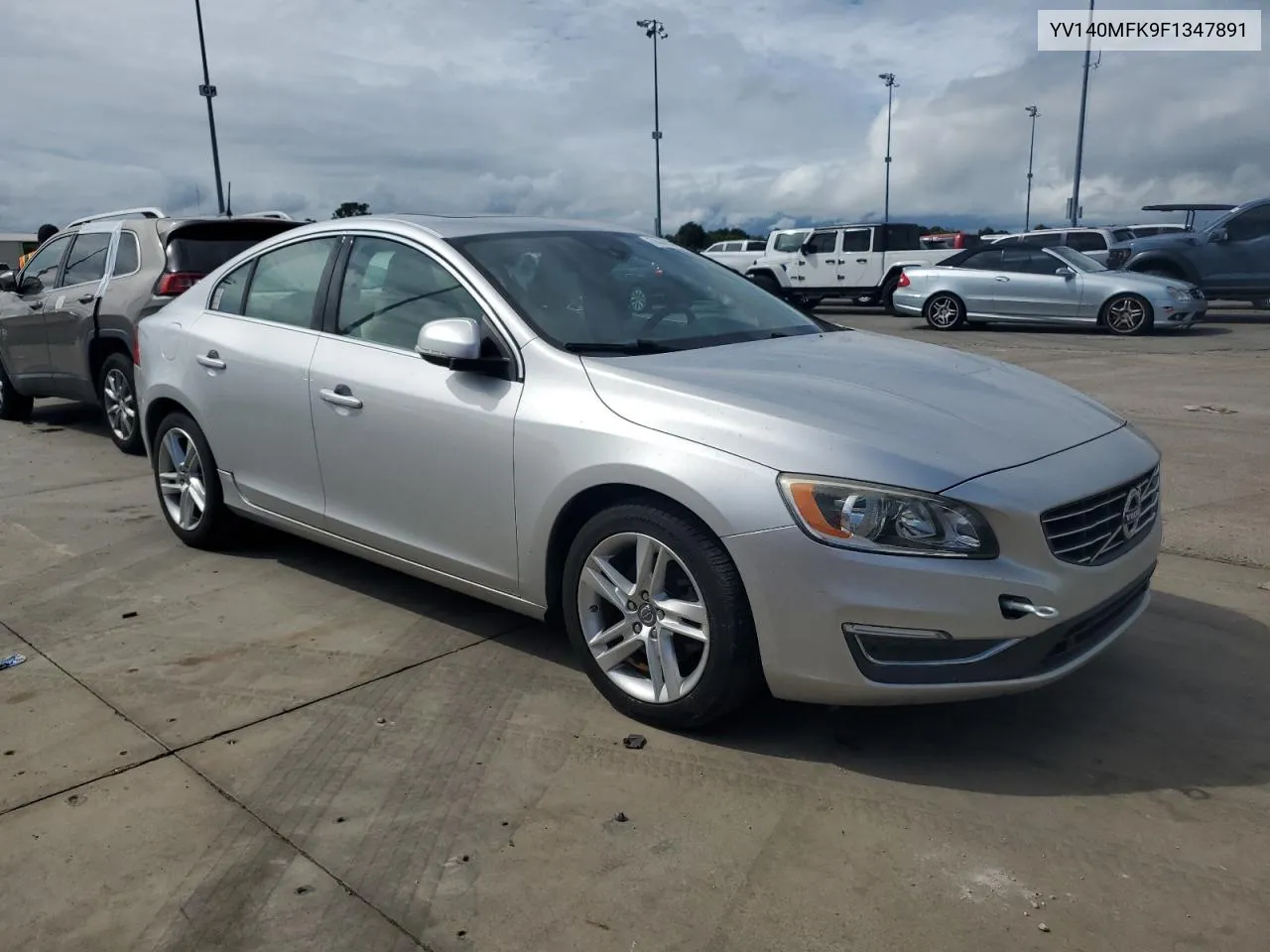 2015 Volvo S60 Premier VIN: YV140MFK9F1347891 Lot: 74446044