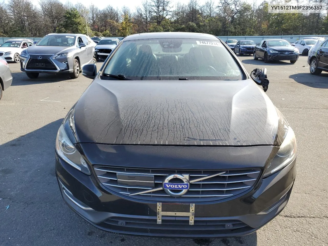 2015 Volvo S60 Platinum VIN: YV1612TM9F2356357 Lot: 74677214