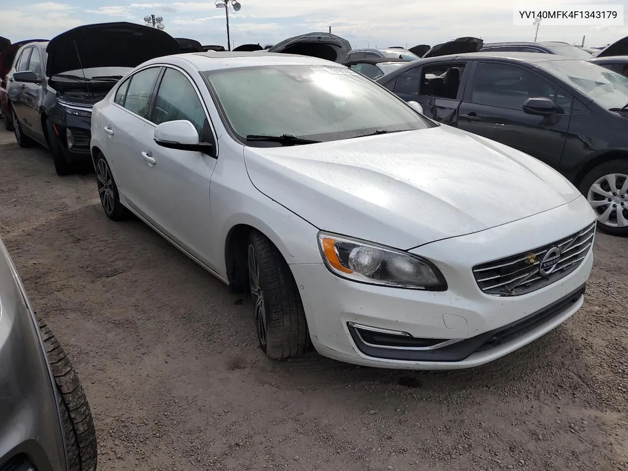 2015 Volvo S60 Premier VIN: YV140MFK4F1343179 Lot: 75131784