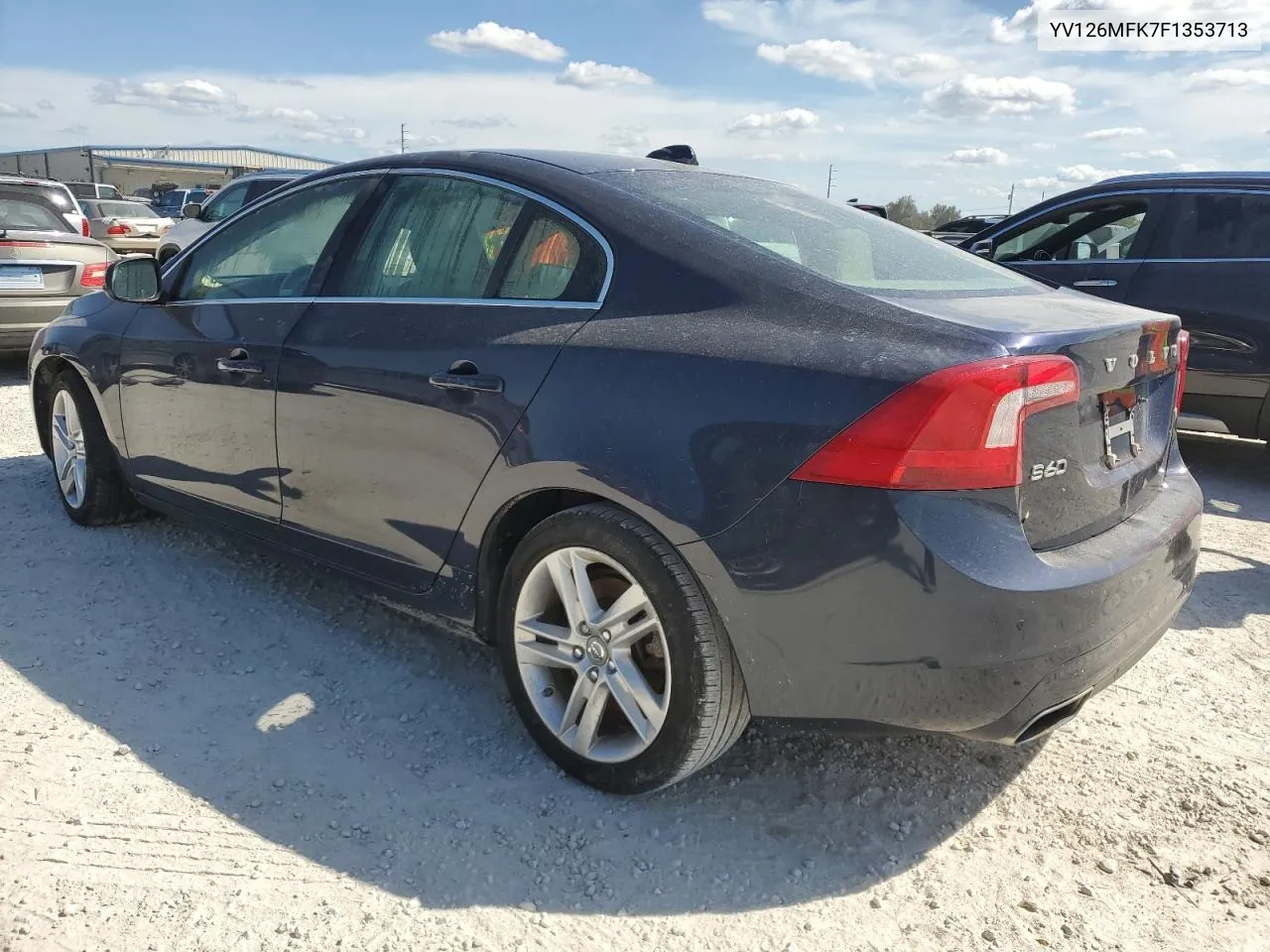 2015 Volvo S60 Premier VIN: YV126MFK7F1353713 Lot: 75137214