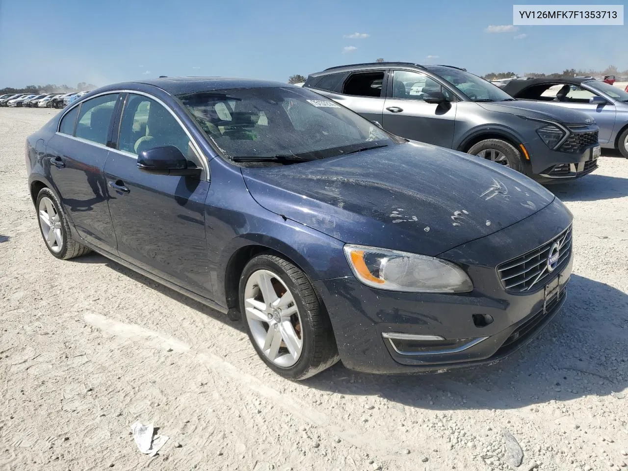 2015 Volvo S60 Premier VIN: YV126MFK7F1353713 Lot: 75137214