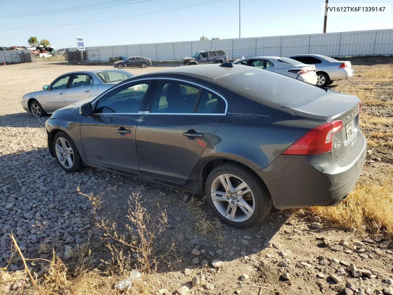 2015 Volvo S60 Premier VIN: YV1612TK6F1339147 Lot: 75775104