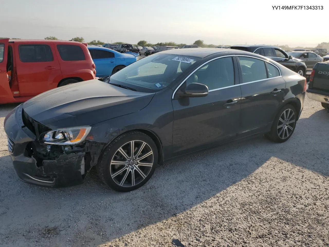 2015 Volvo S60 Premier VIN: YV149MFK7F1343313 Lot: 76279894