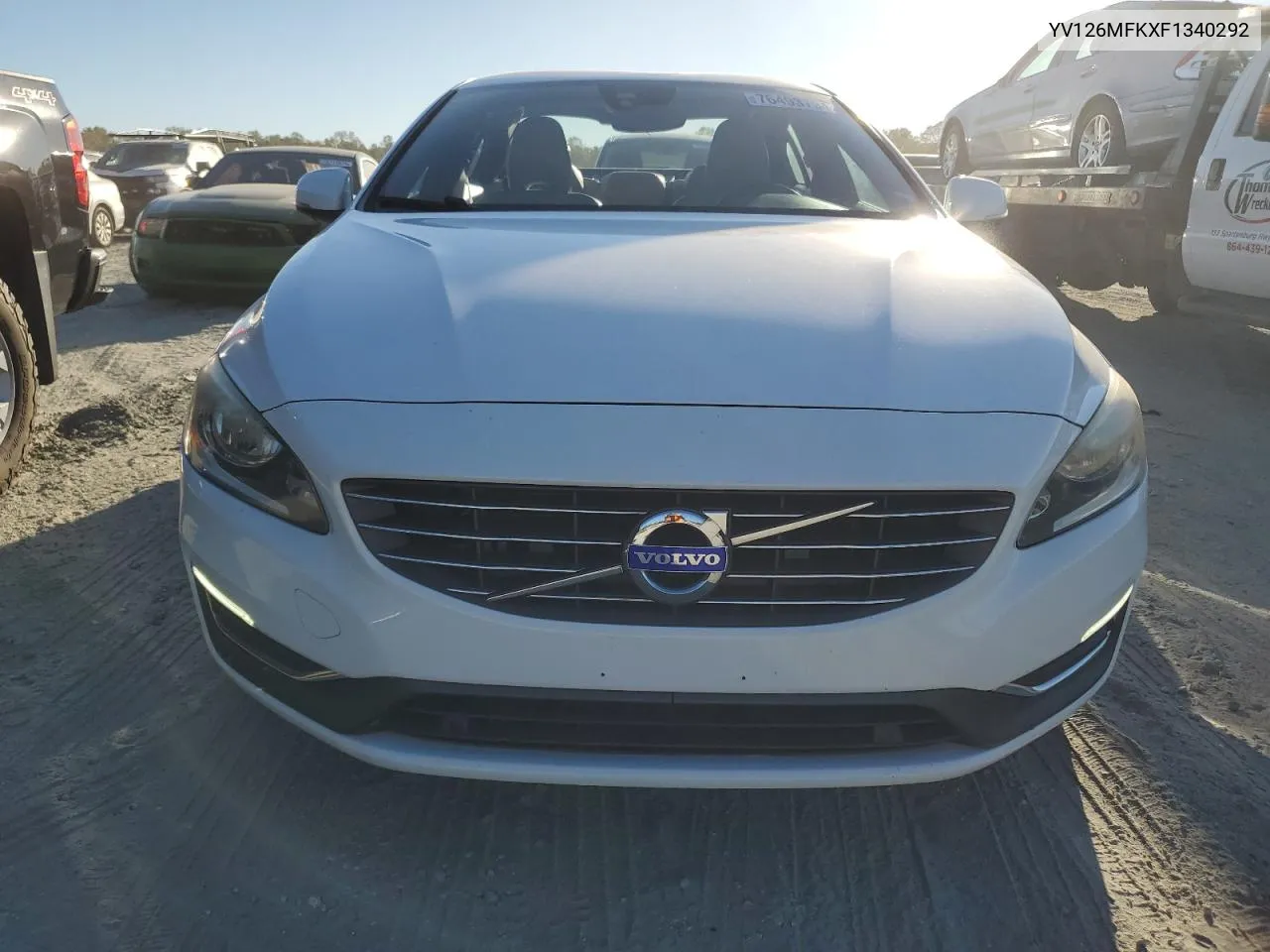 YV126MFKXF1340292 2015 Volvo S60 Premier