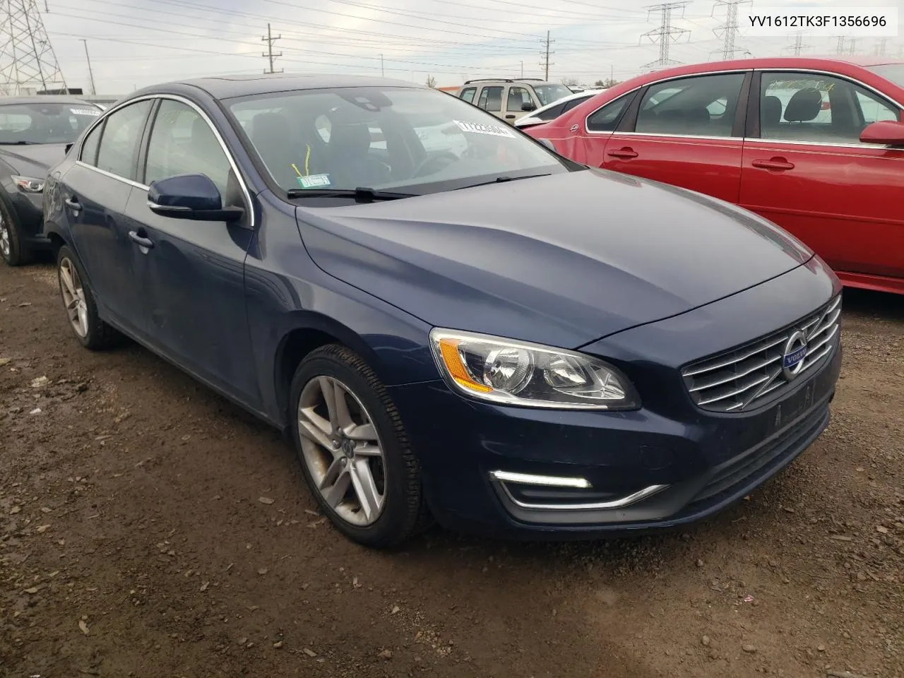 2015 Volvo S60 Premier VIN: YV1612TK3F1356696 Lot: 77223504