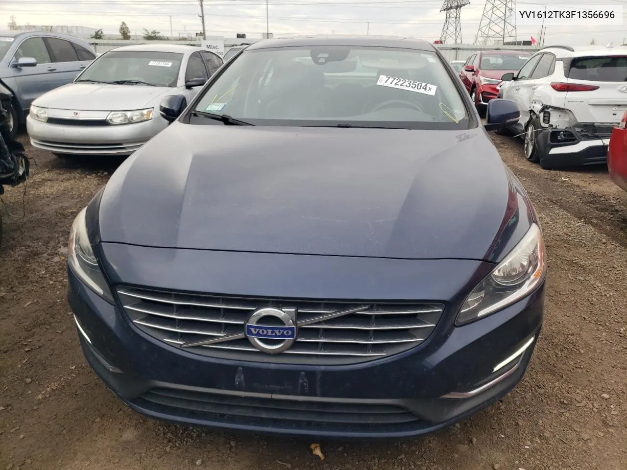 2015 Volvo S60 Premier VIN: YV1612TK3F1356696 Lot: 77223504