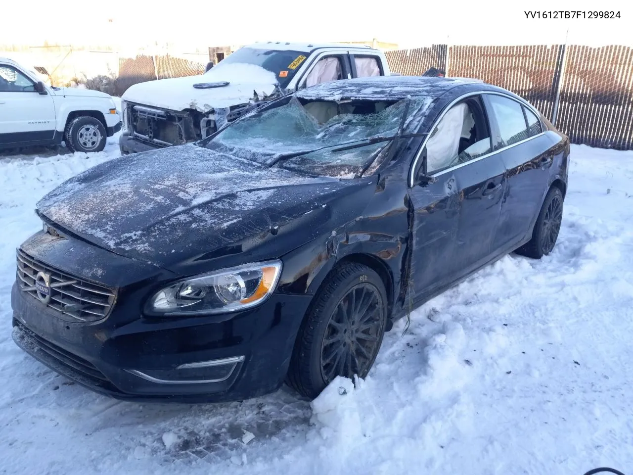 YV1612TB7F1299824 2015 Volvo S60 Premier