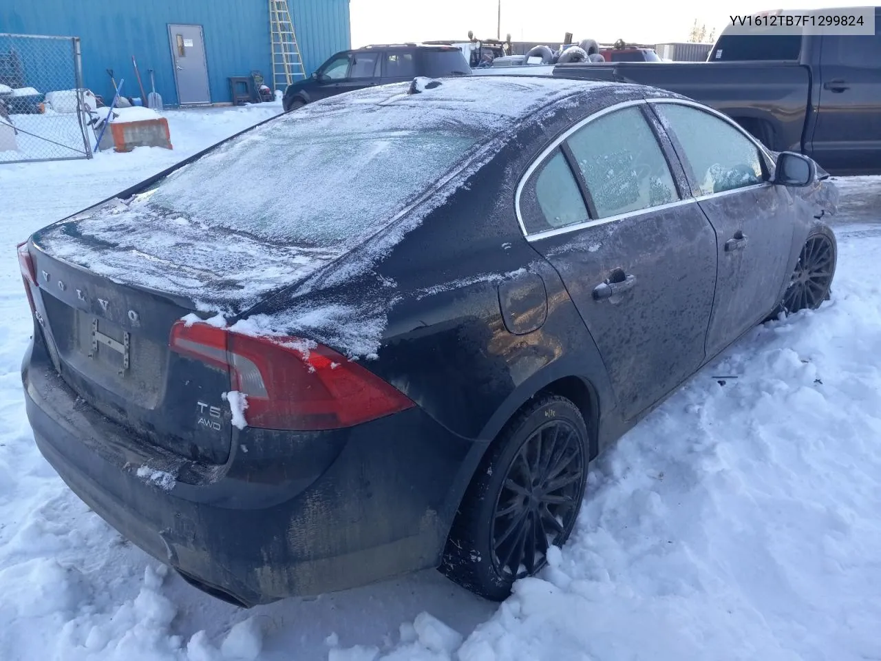 YV1612TB7F1299824 2015 Volvo S60 Premier