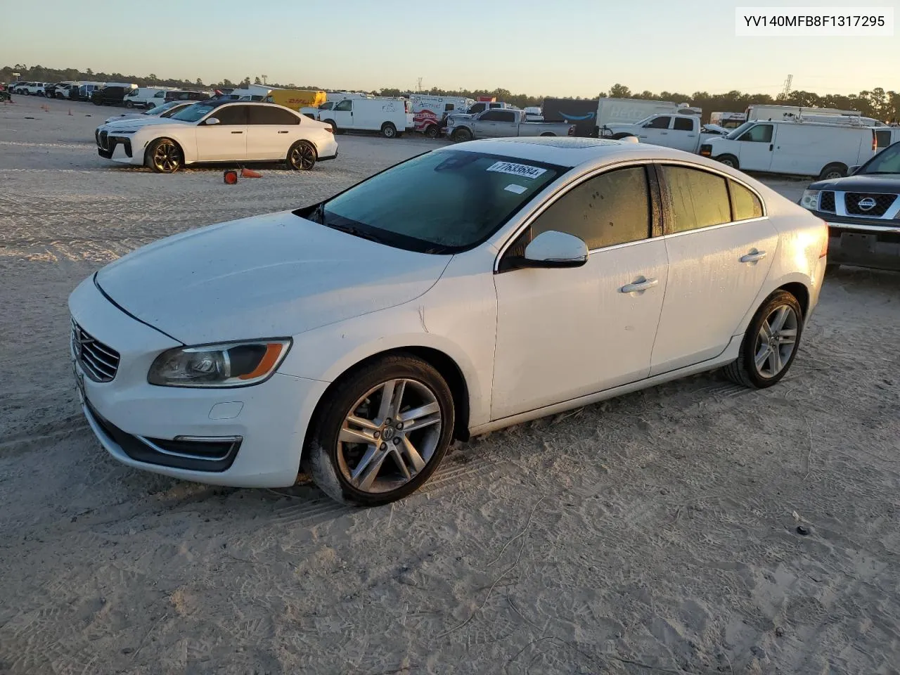 2015 Volvo S60 Premier VIN: YV140MFB8F1317295 Lot: 77633684