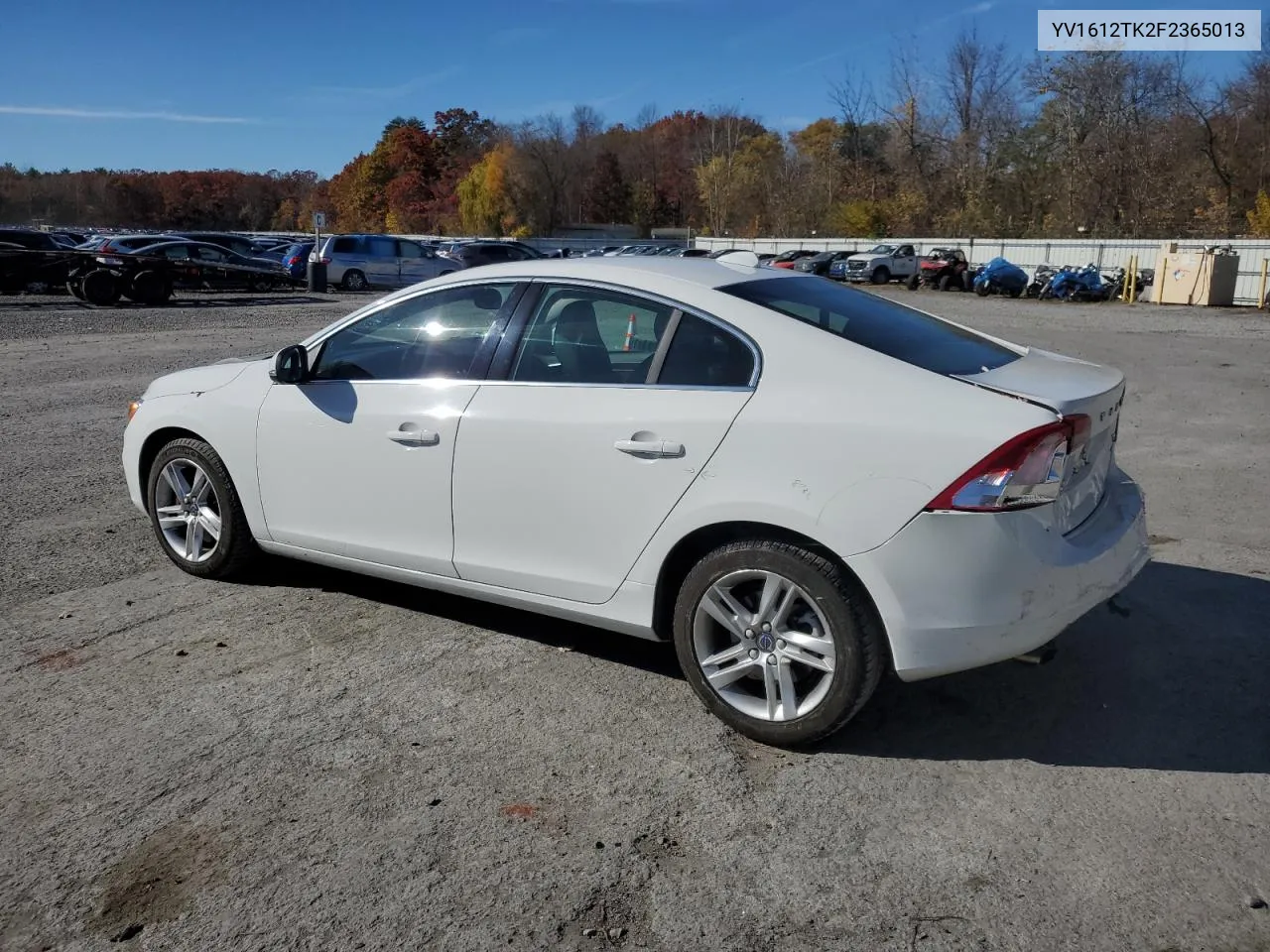 2015 Volvo S60 Premier VIN: YV1612TK2F2365013 Lot: 77782534