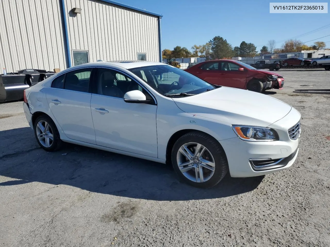 2015 Volvo S60 Premier VIN: YV1612TK2F2365013 Lot: 77782534