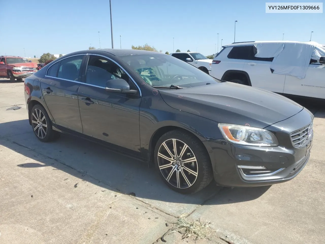 2015 Volvo S60 Platinum VIN: YV126MFD0F1309666 Lot: 77844894