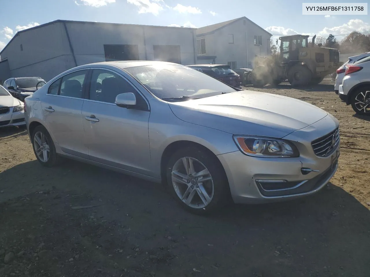 2015 Volvo S60 Premier VIN: YV126MFB6F1311758 Lot: 78161394