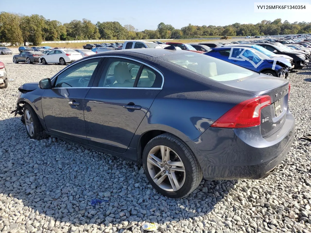 YV126MFK6F1340354 2015 Volvo S60 Premier