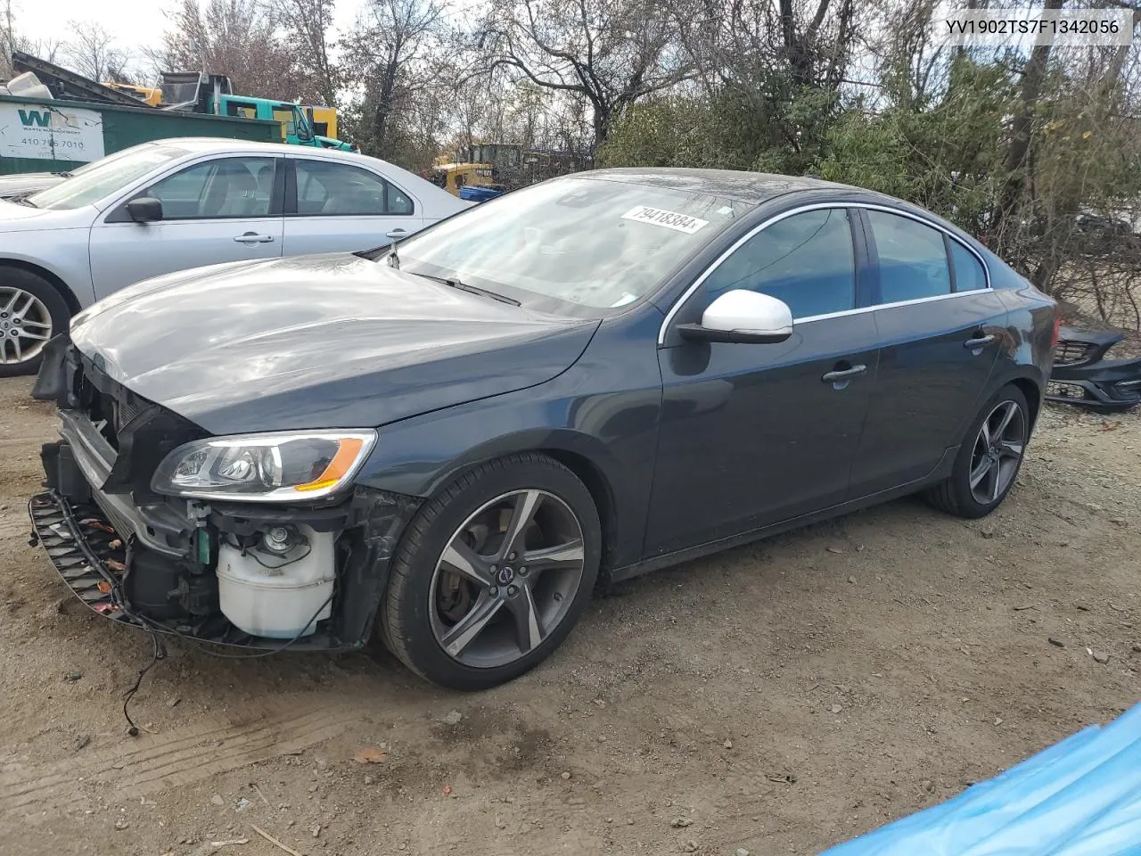 2015 Volvo S60 Platinum VIN: YV1902TS7F1342056 Lot: 79418384