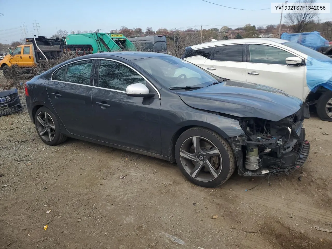 2015 Volvo S60 Platinum VIN: YV1902TS7F1342056 Lot: 79418384