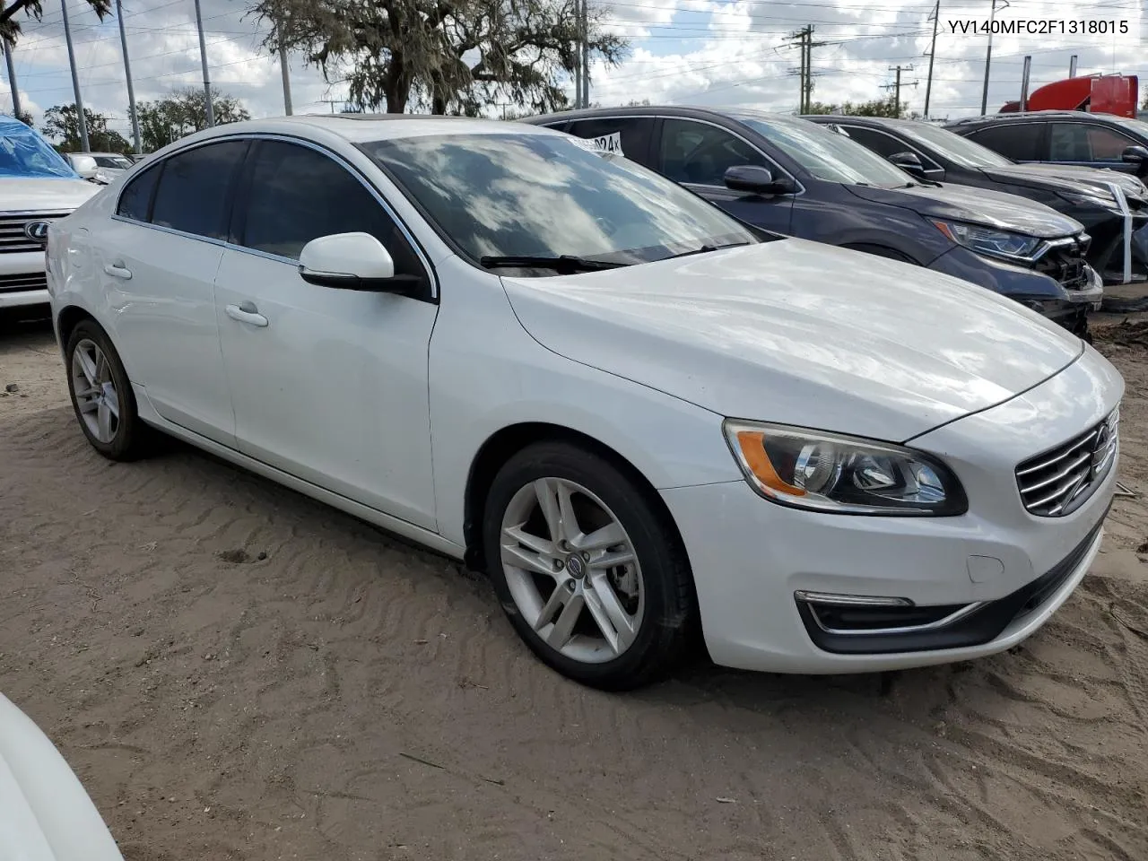 2015 Volvo S60 Premier+ VIN: YV140MFC2F1318015 Lot: 79550924