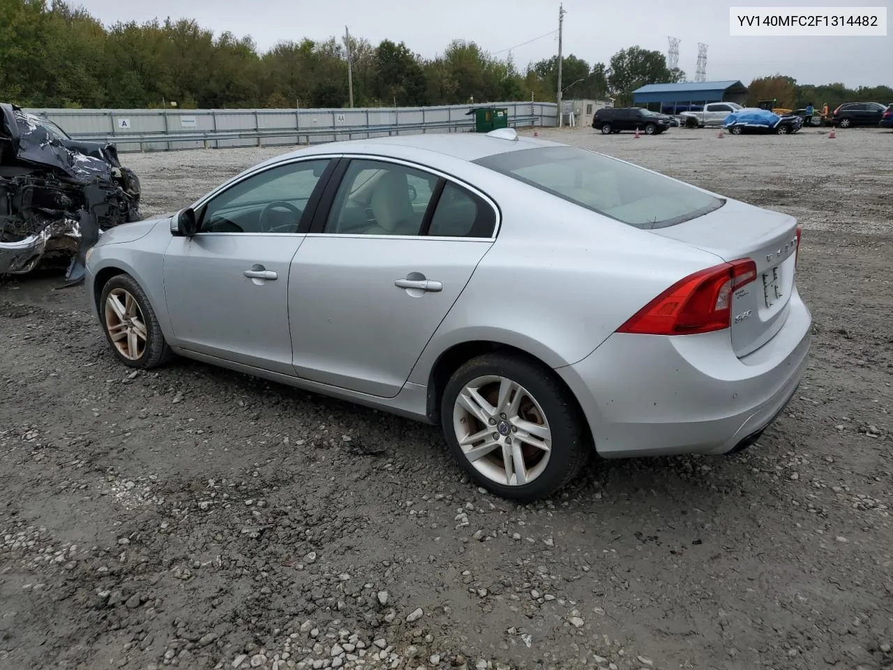 2015 Volvo S60 Premier+ VIN: YV140MFC2F1314482 Lot: 79719654