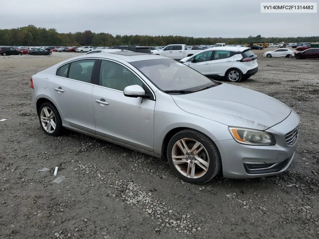 2015 Volvo S60 Premier+ VIN: YV140MFC2F1314482 Lot: 79719654