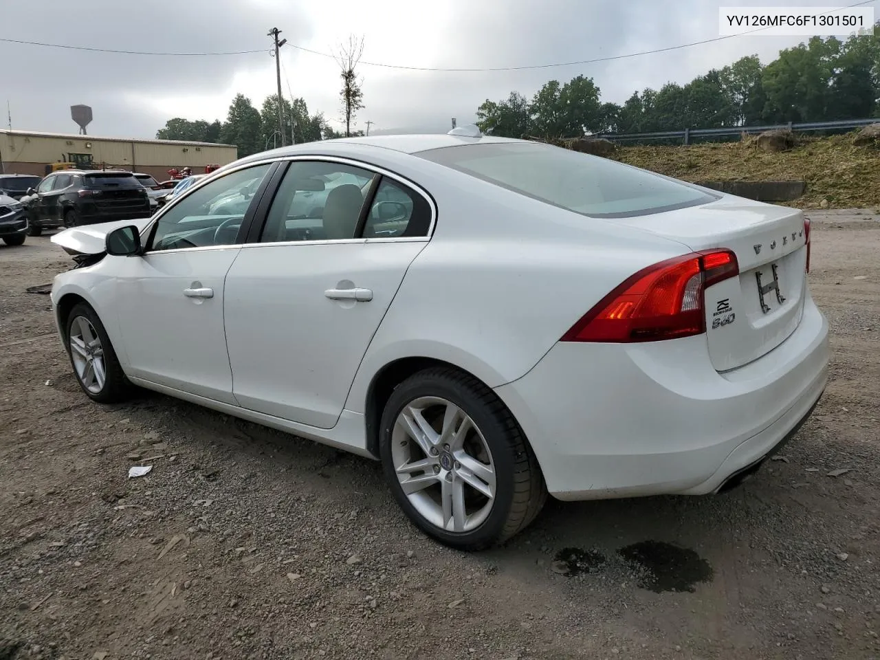 2015 Volvo S60 Premier+ VIN: YV126MFC6F1301501 Lot: 79750724