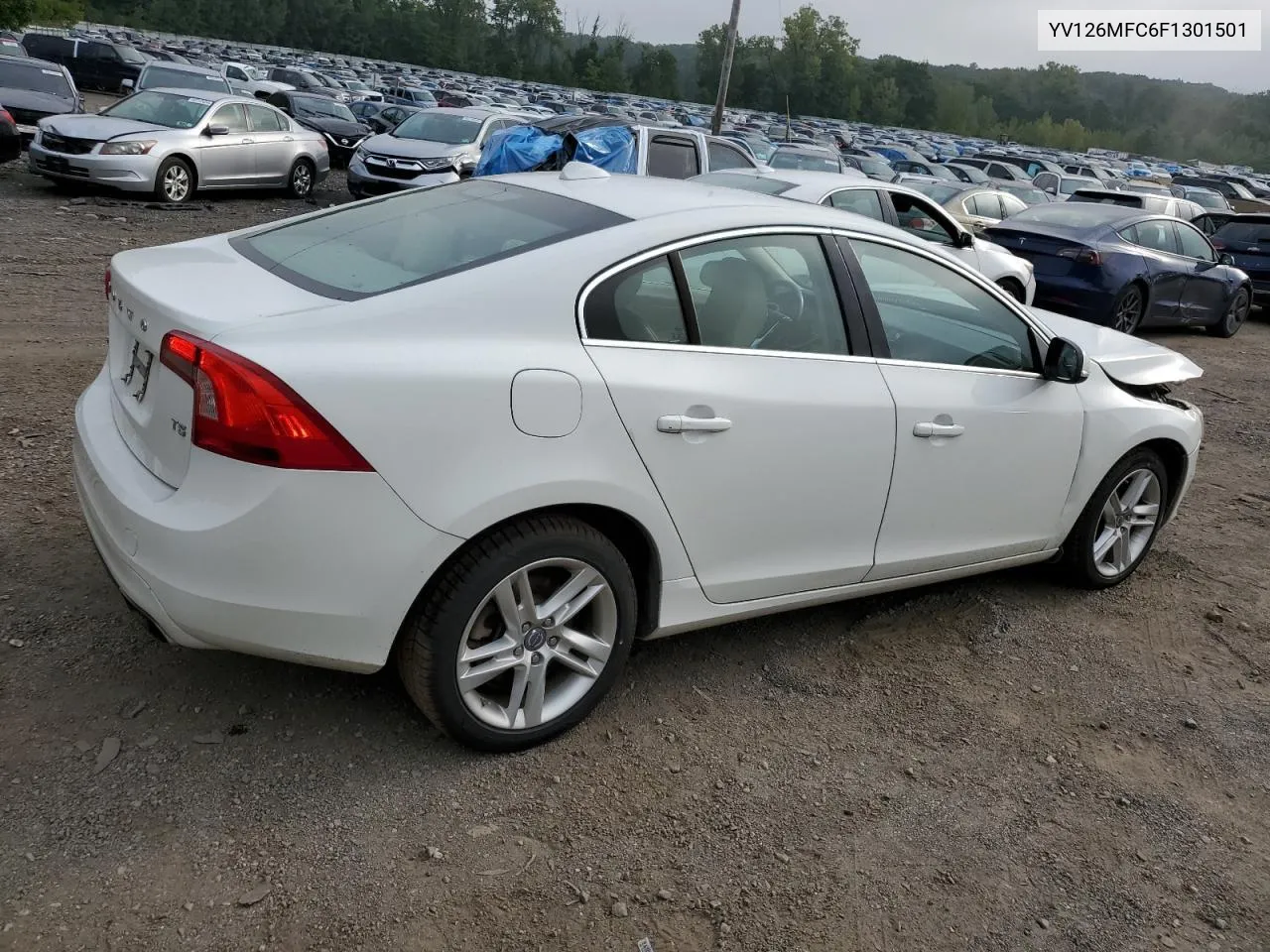 2015 Volvo S60 Premier+ VIN: YV126MFC6F1301501 Lot: 79750724