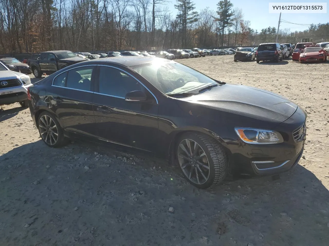 2015 Volvo S60 Platinum VIN: YV1612TD0F1315573 Lot: 79849824