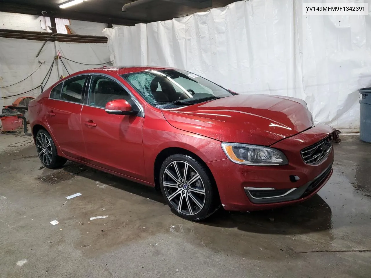 2015 Volvo S60 Platinum VIN: YV149MFM9F1342391 Lot: 80320244