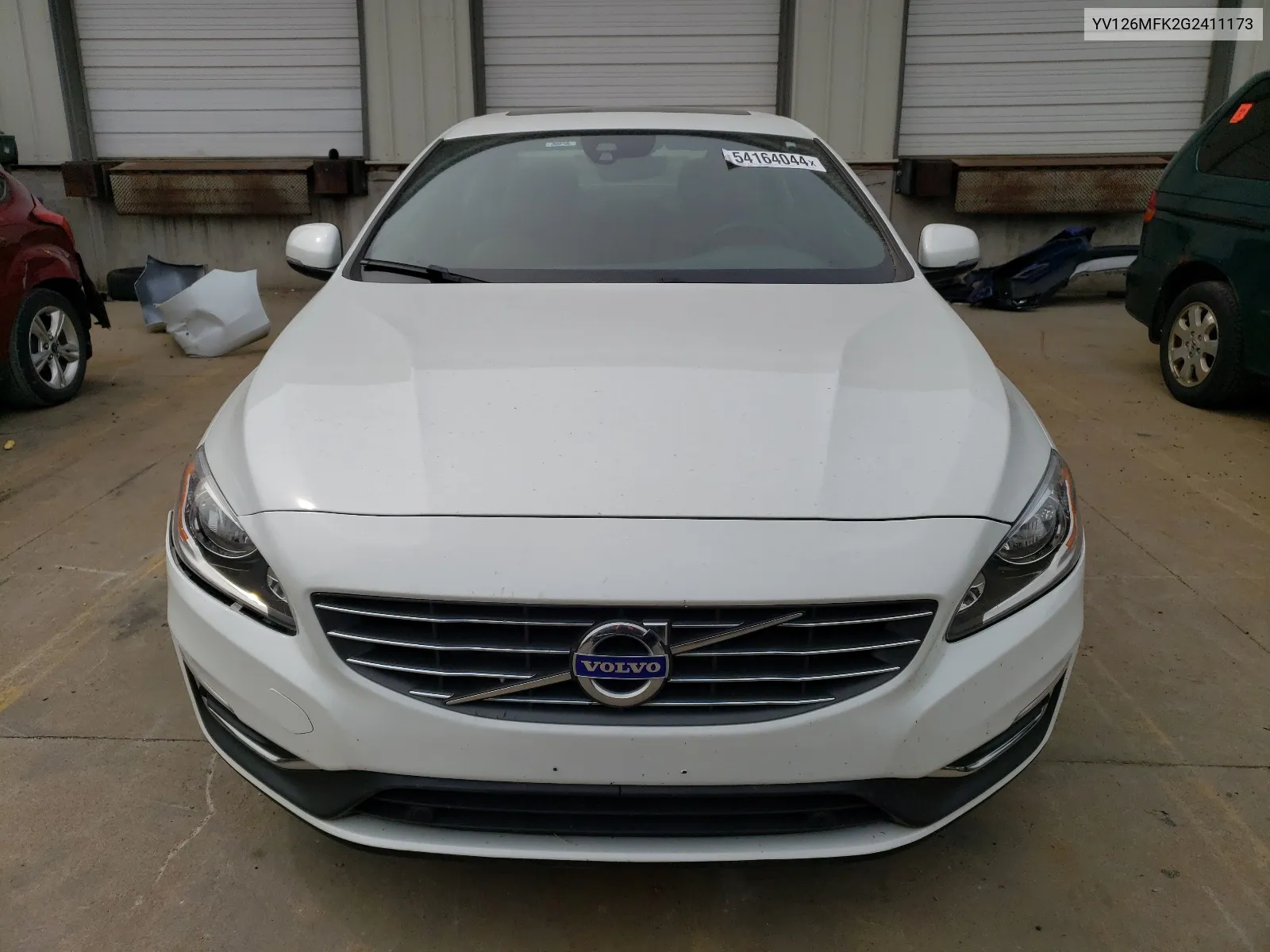 2016 Volvo S60 Premier VIN: YV126MFK2G2411173 Lot: 54164044