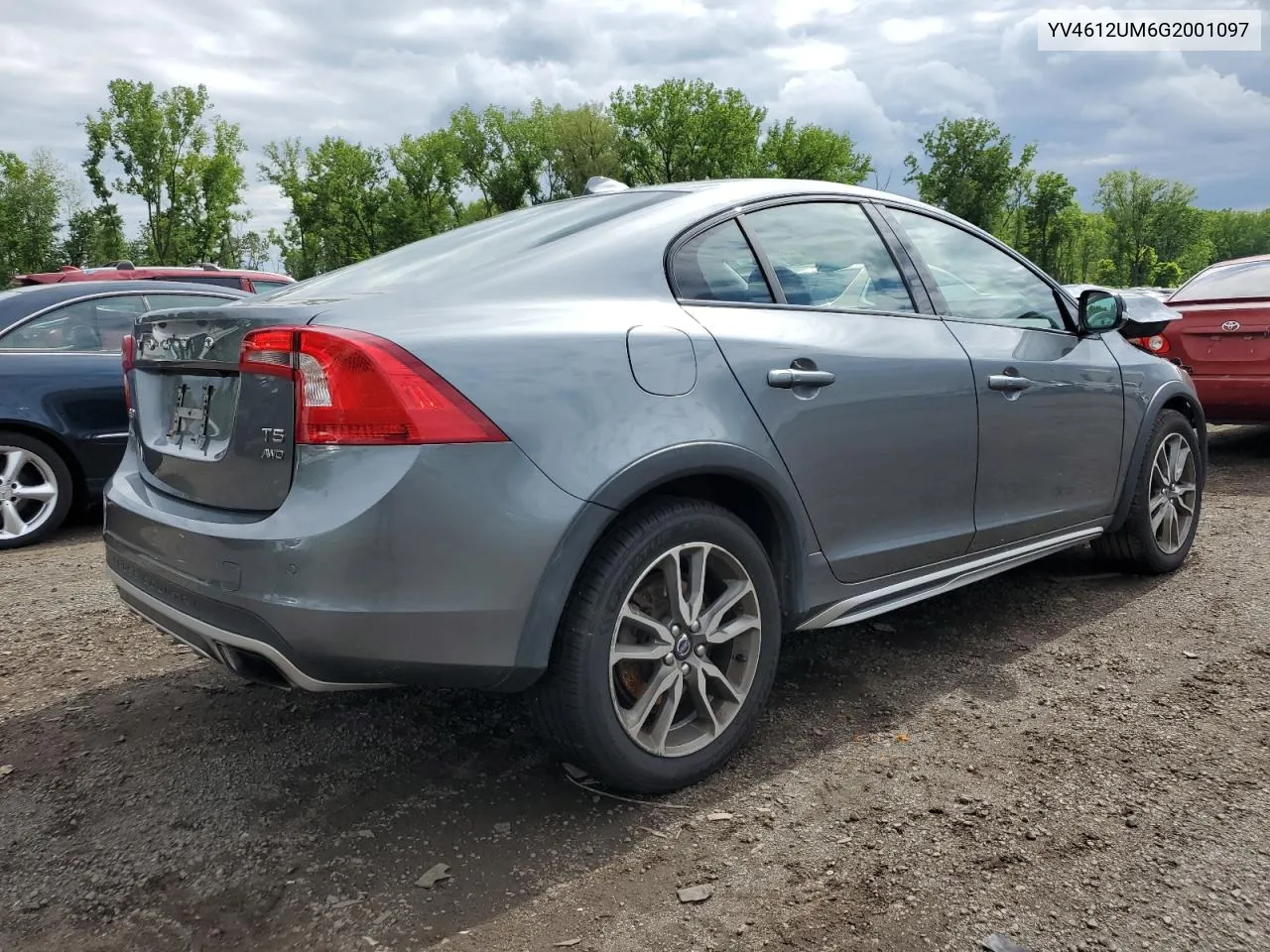 2016 Volvo S60 Cross Country T5 VIN: YV4612UM6G2001097 Lot: 56934294