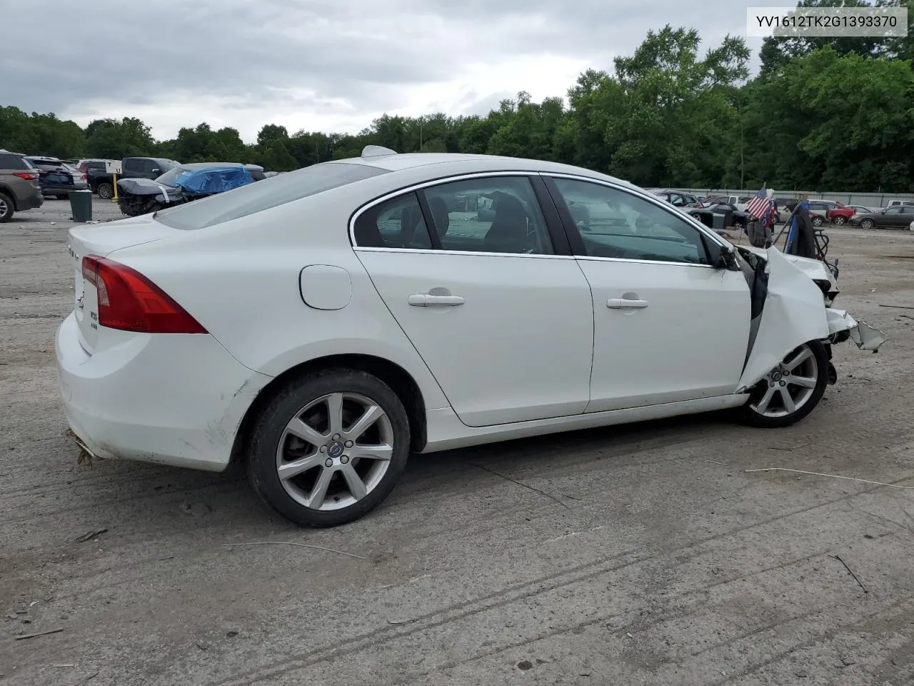 2016 Volvo S60 Premier VIN: YV1612TK2G1393370 Lot: 58140064