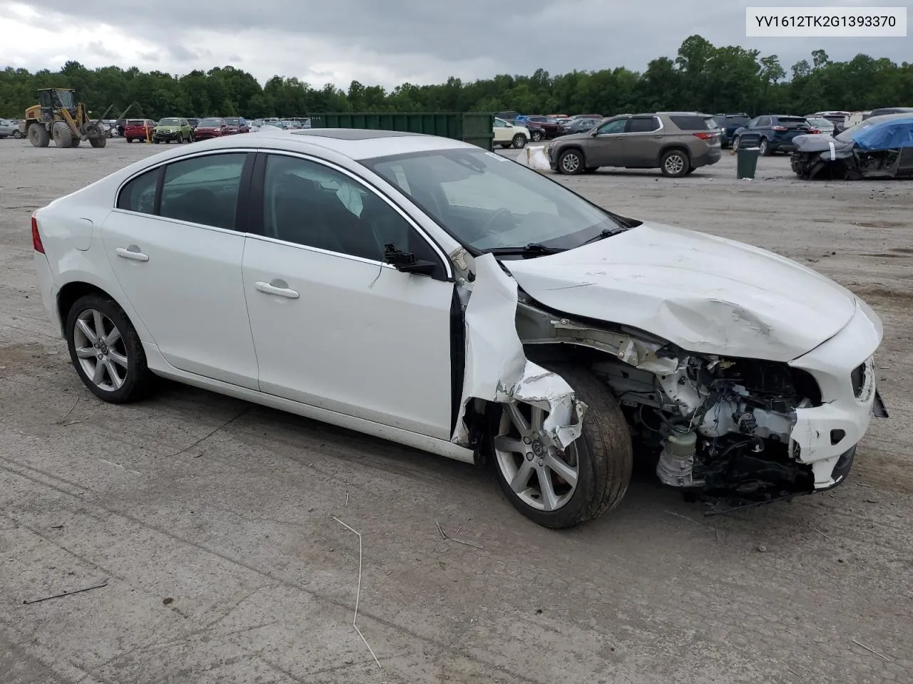 YV1612TK2G1393370 2016 Volvo S60 Premier