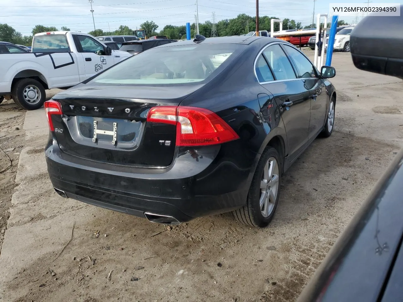 YV126MFK0G2394390 2016 Volvo S60 Premier