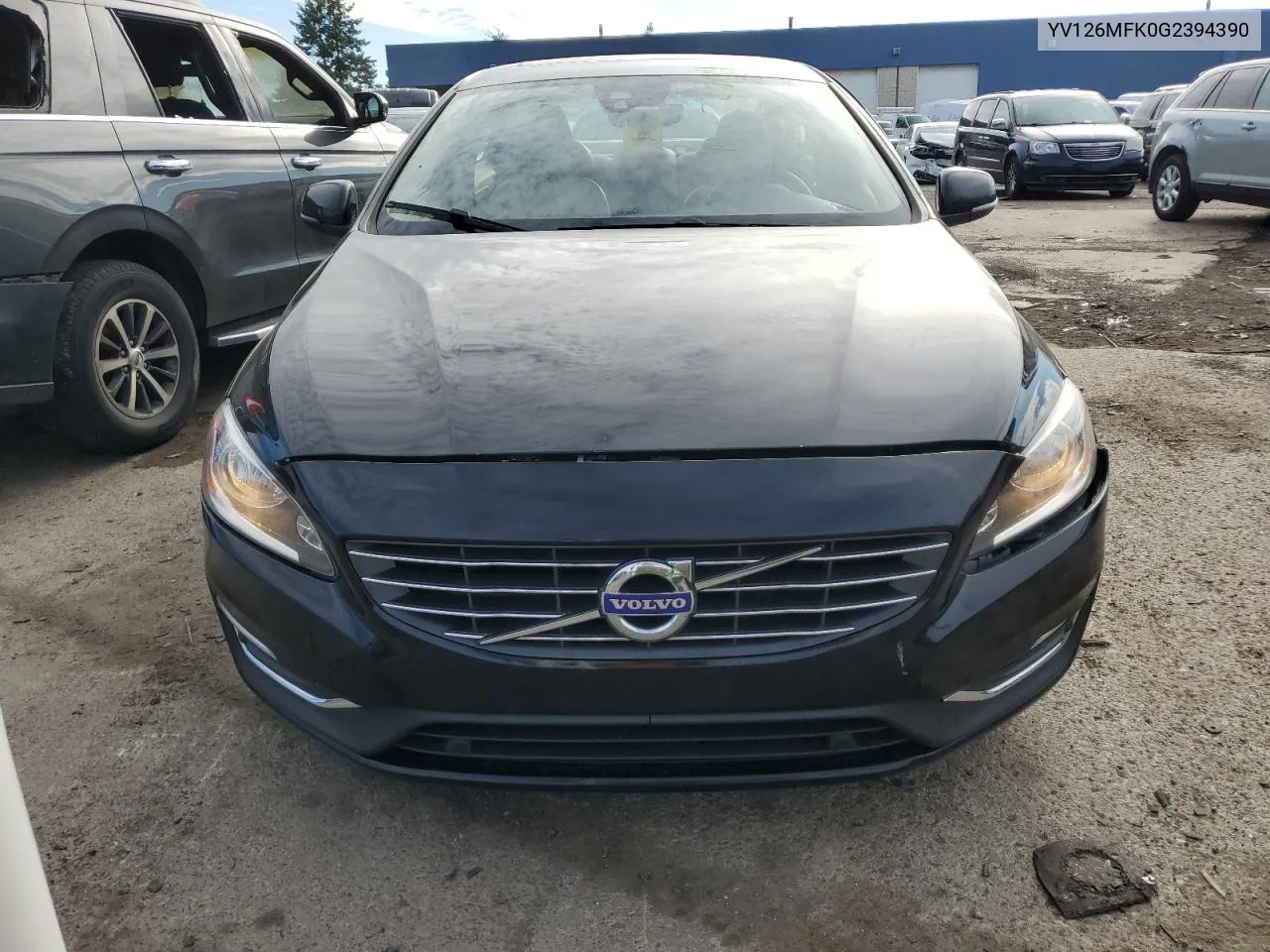 YV126MFK0G2394390 2016 Volvo S60 Premier