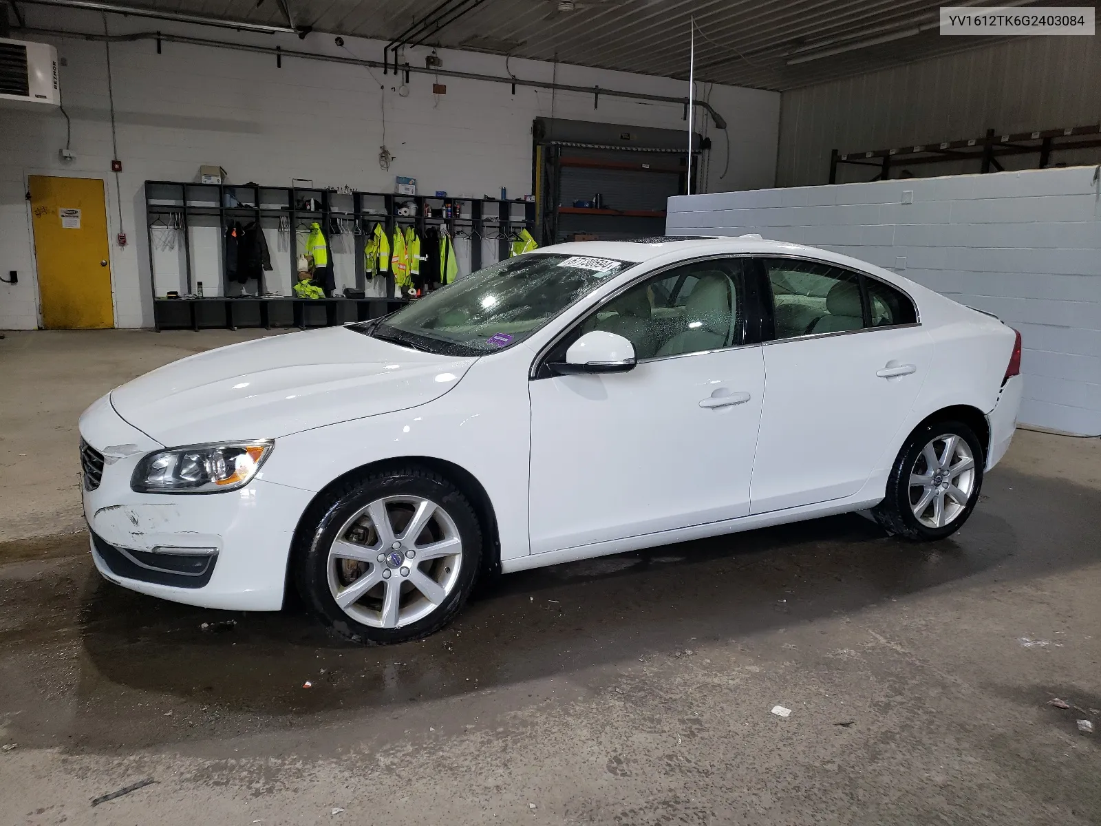 YV1612TK6G2403084 2016 Volvo S60 Premier