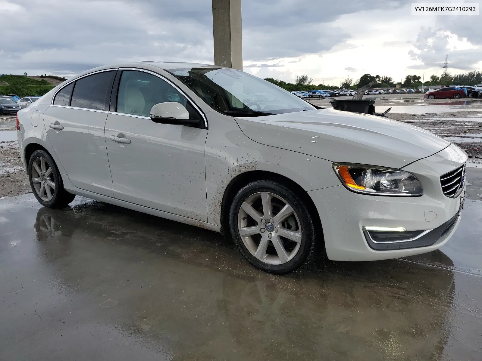 YV126MFK7G2410293 2016 Volvo S60 Premier