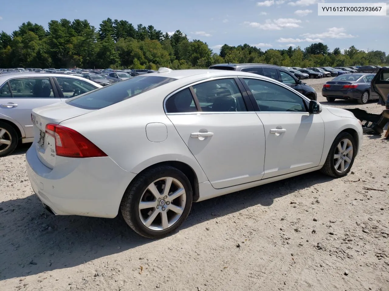 2016 Volvo S60 Premier VIN: YV1612TK0G2393667 Lot: 68602174