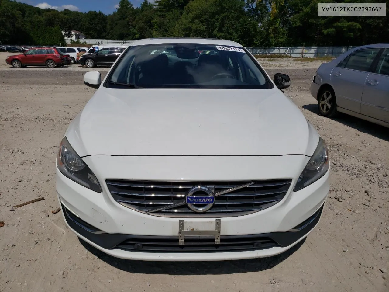 YV1612TK0G2393667 2016 Volvo S60 Premier