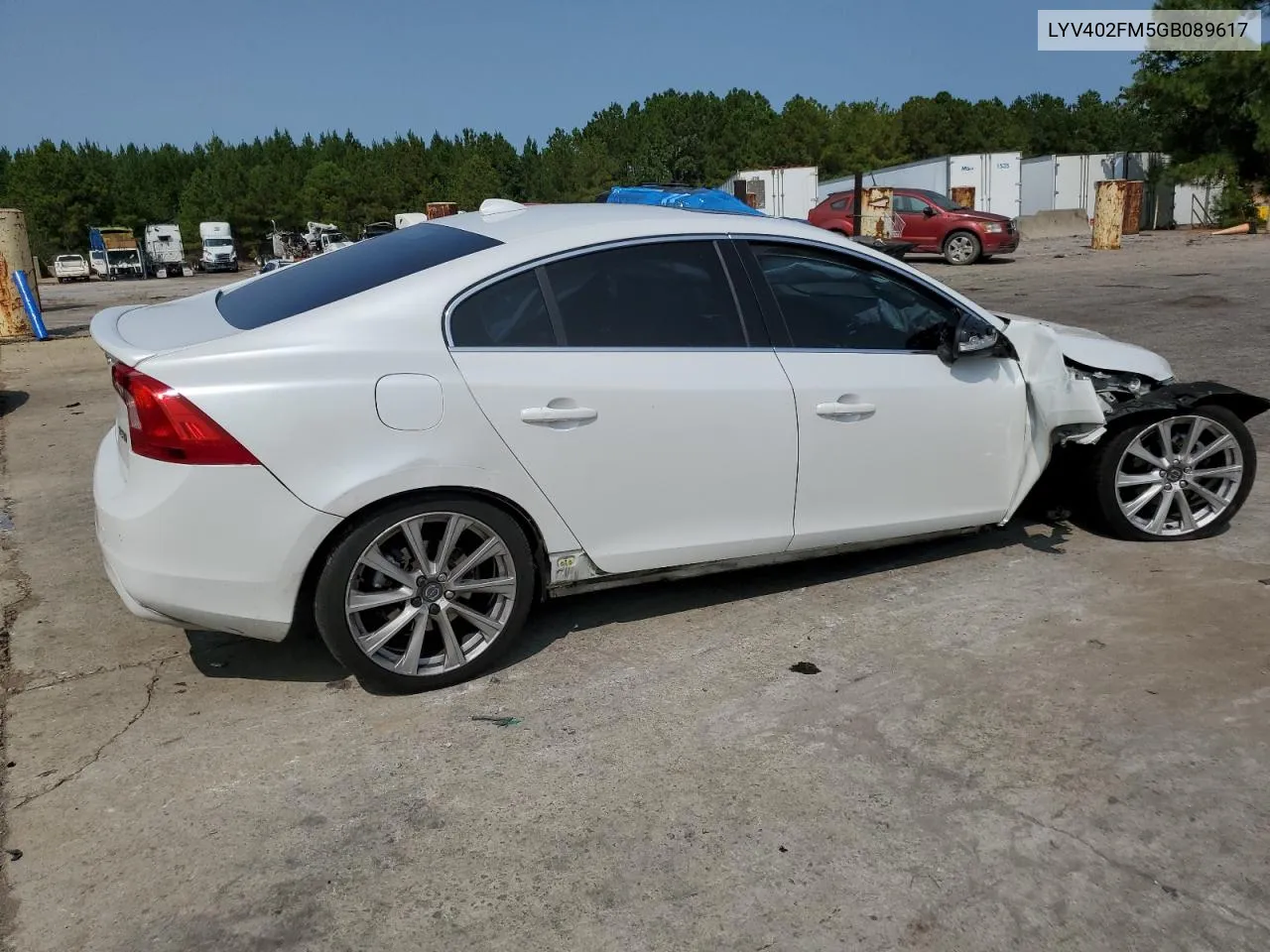 2016 Volvo S60 Platinum VIN: LYV402FM5GB089617 Lot: 70403034