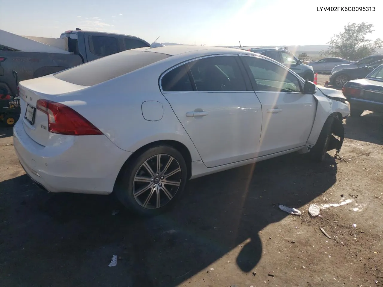 2016 Volvo S60 Premier VIN: LYV402FK6GB095313 Lot: 71186464