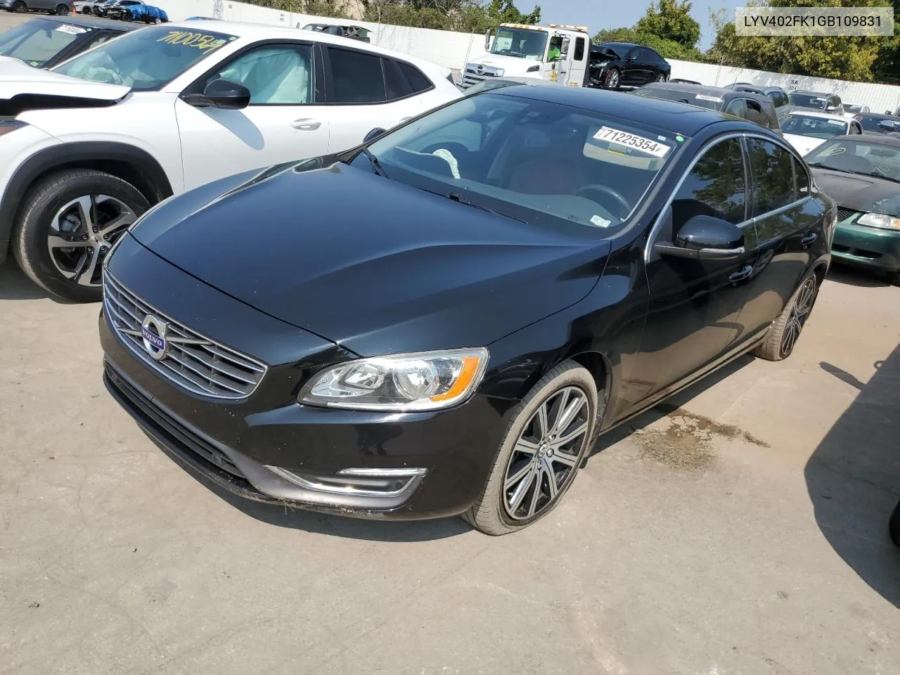 2016 Volvo S60 Premier VIN: LYV402FK1GB109831 Lot: 71225354