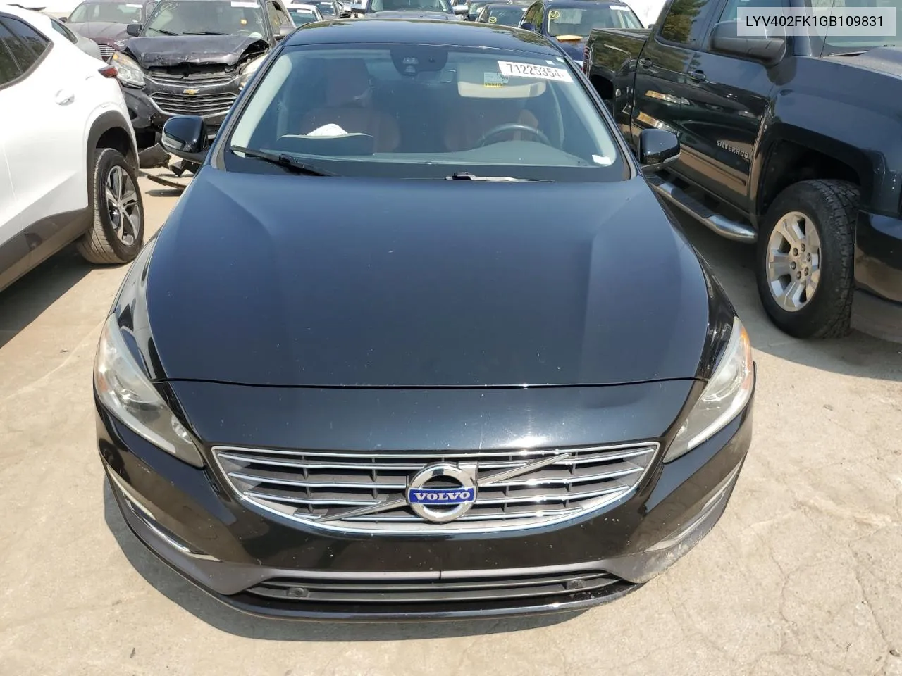 2016 Volvo S60 Premier VIN: LYV402FK1GB109831 Lot: 71225354