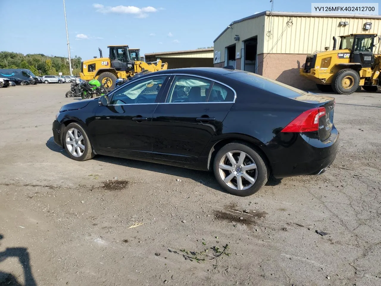 2016 Volvo S60 Premier VIN: YV126MFK4G2412700 Lot: 71278924