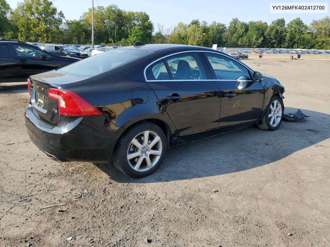 YV126MFK4G2412700 2016 Volvo S60 Premier