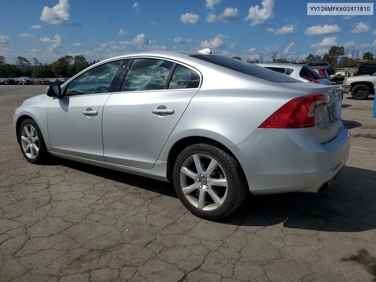 2016 Volvo S60 Premier VIN: YV126MFK6G2411810 Lot: 72338914