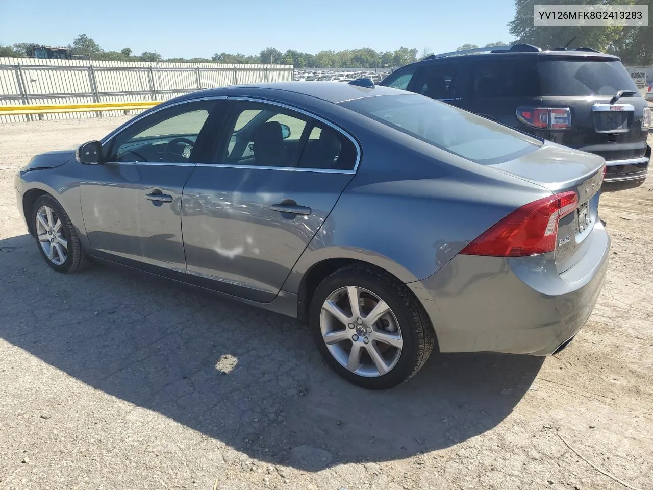 2016 Volvo S60 Premier VIN: YV126MFK8G2413283 Lot: 72744064