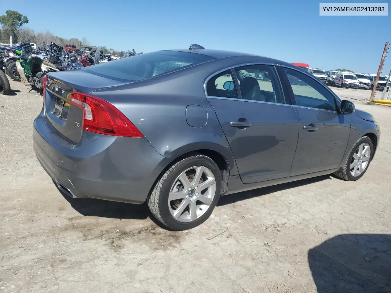 YV126MFK8G2413283 2016 Volvo S60 Premier