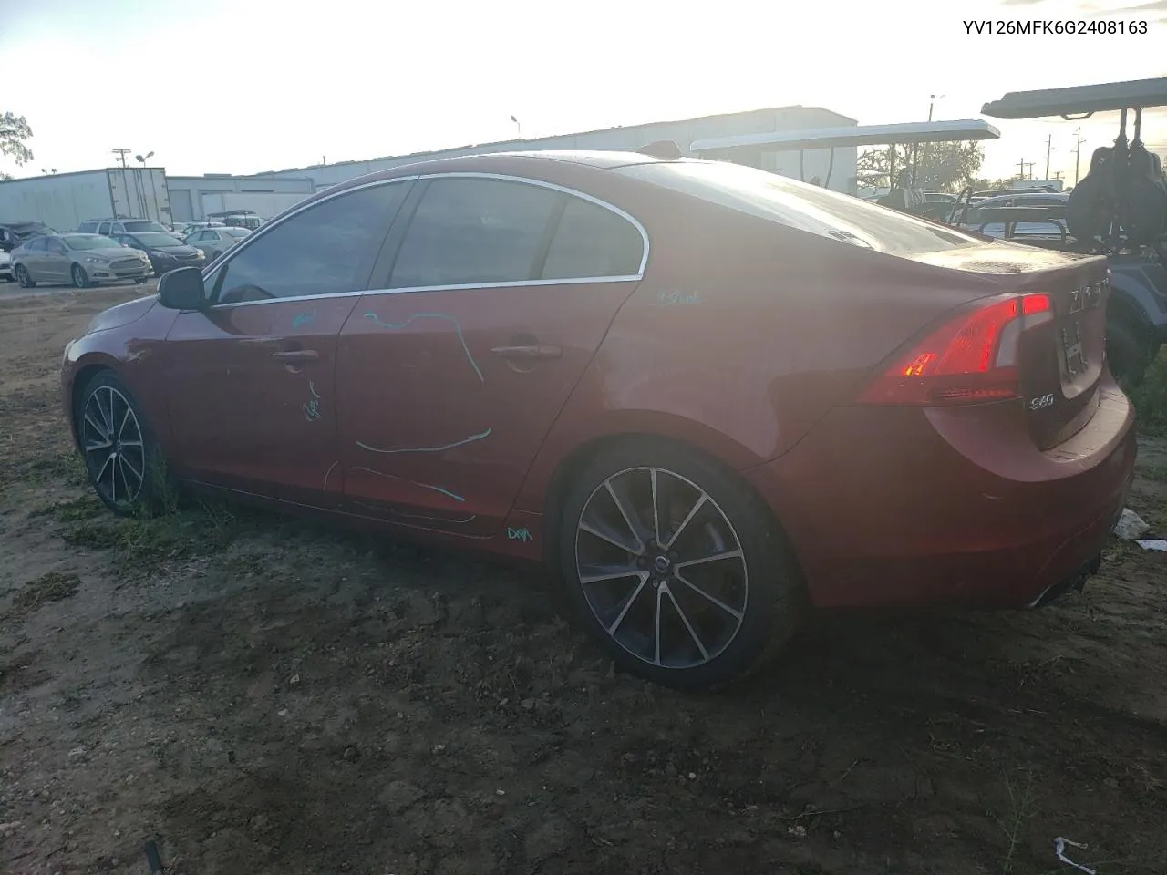 YV126MFK6G2408163 2016 Volvo S60 Premier