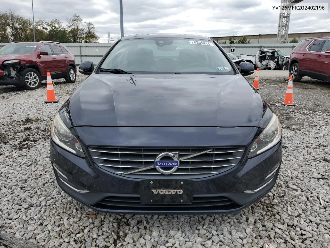 YV126MFK2G2402196 2016 Volvo S60 Premier