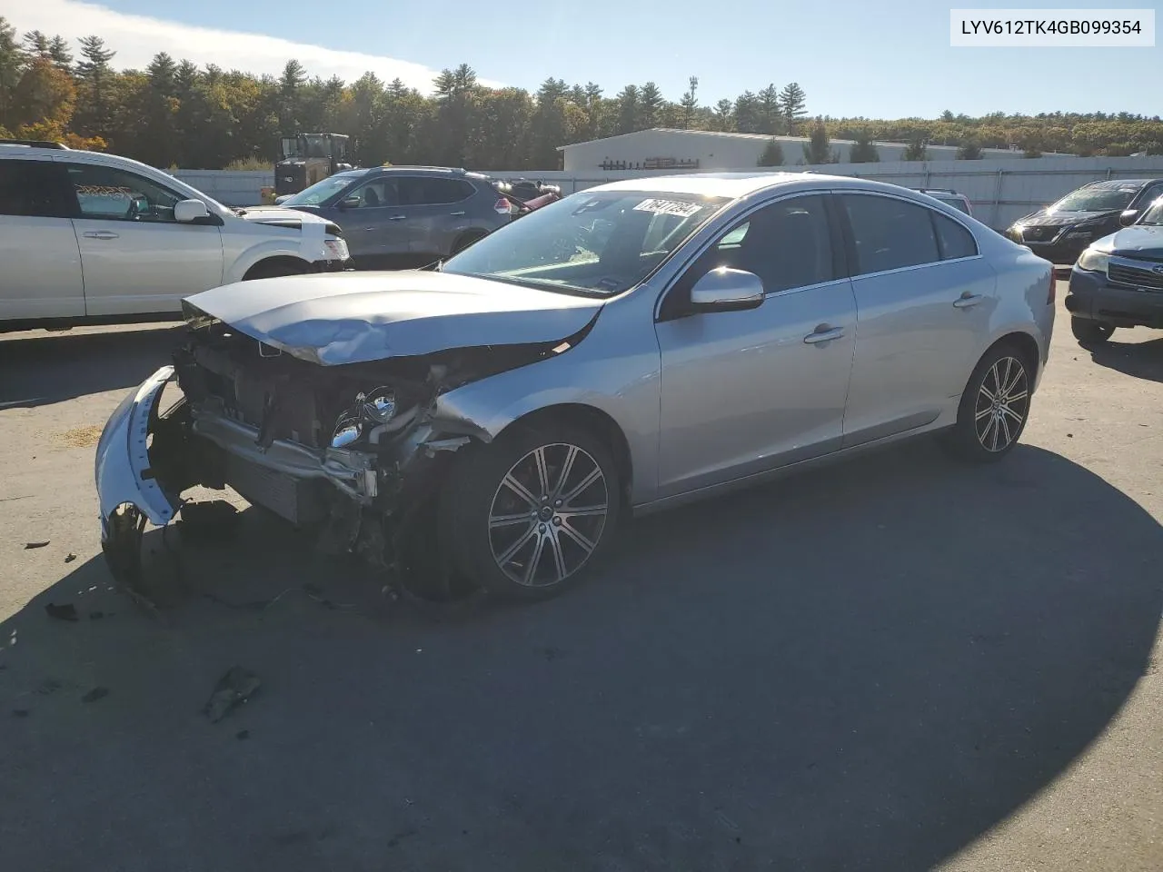 2016 Volvo S60 Premier VIN: LYV612TK4GB099354 Lot: 76477294