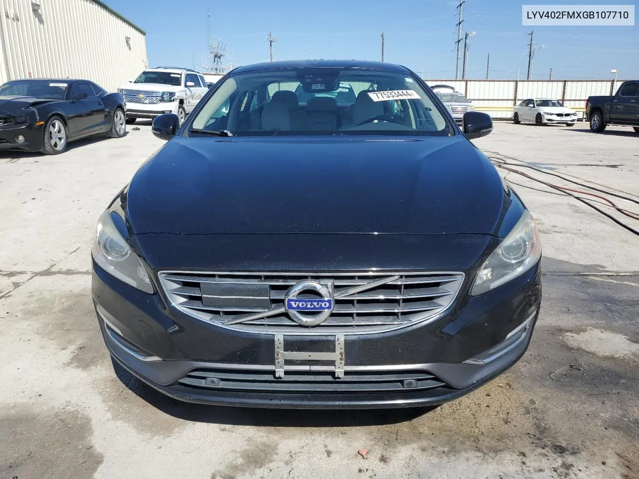 2016 Volvo S60 Platinum VIN: LYV402FMXGB107710 Lot: 77533444